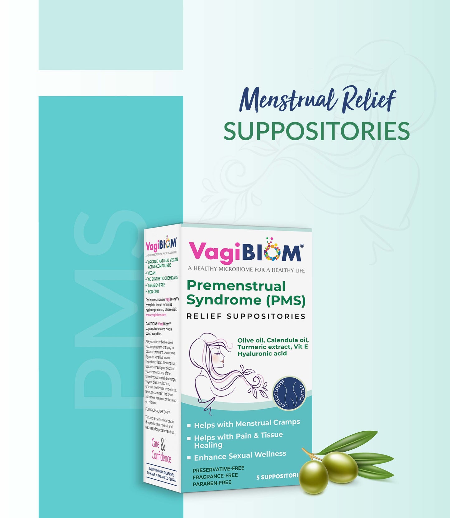 Menstrual Relief Suppositories