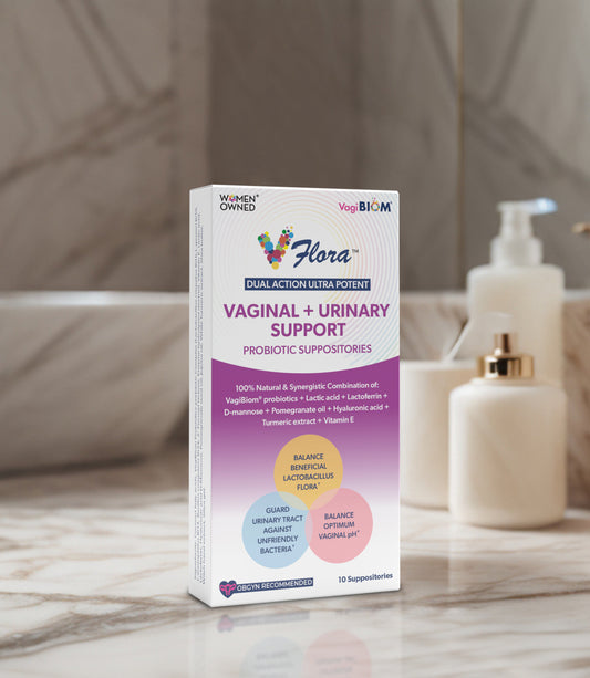 Vaginal + Urinary Support Probiotic Suppositories