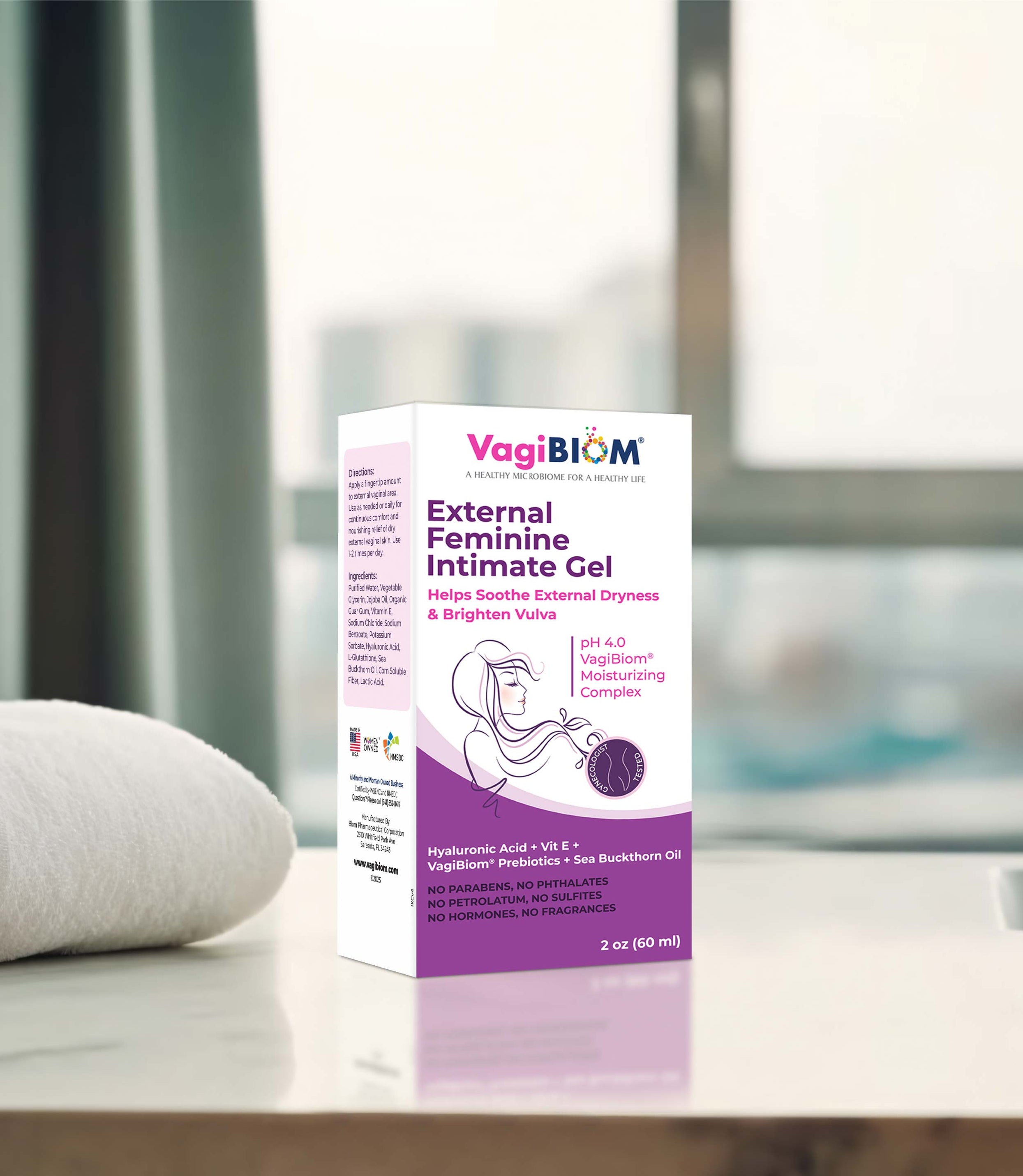 External Feminine Intimate Gel for Comfort - VagiBiom External Feminine Intimate Gel for Comfort - VagiBiom