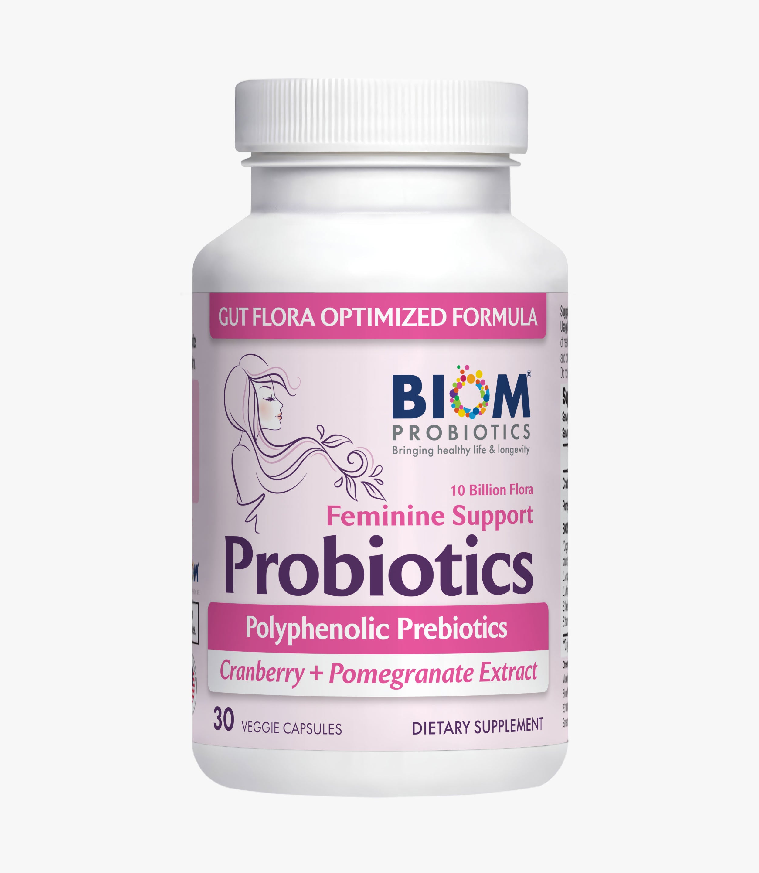 Feminine Support Probiotics for Vaginal Health - VagiBiom