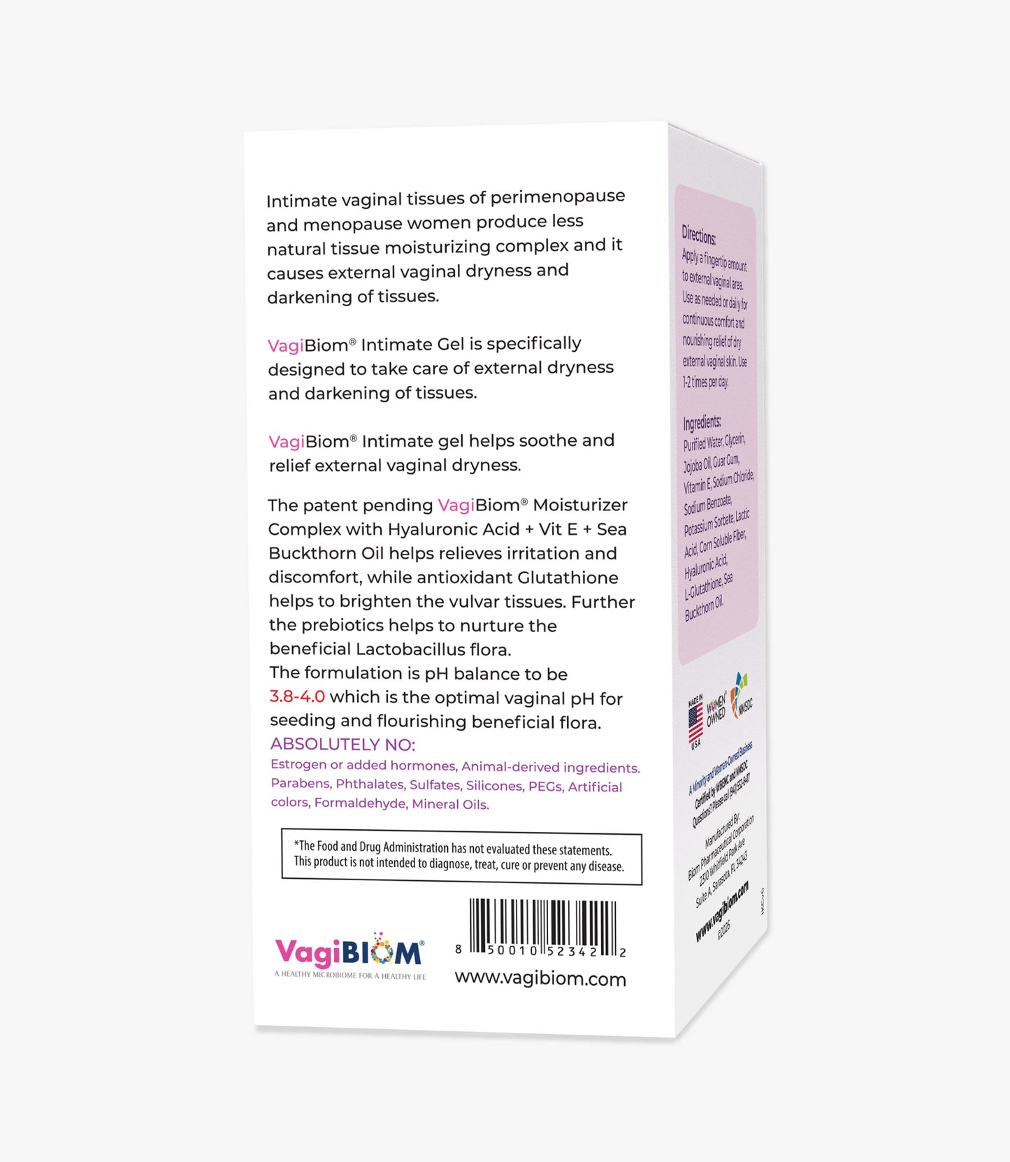 External Feminine Intimate Gel