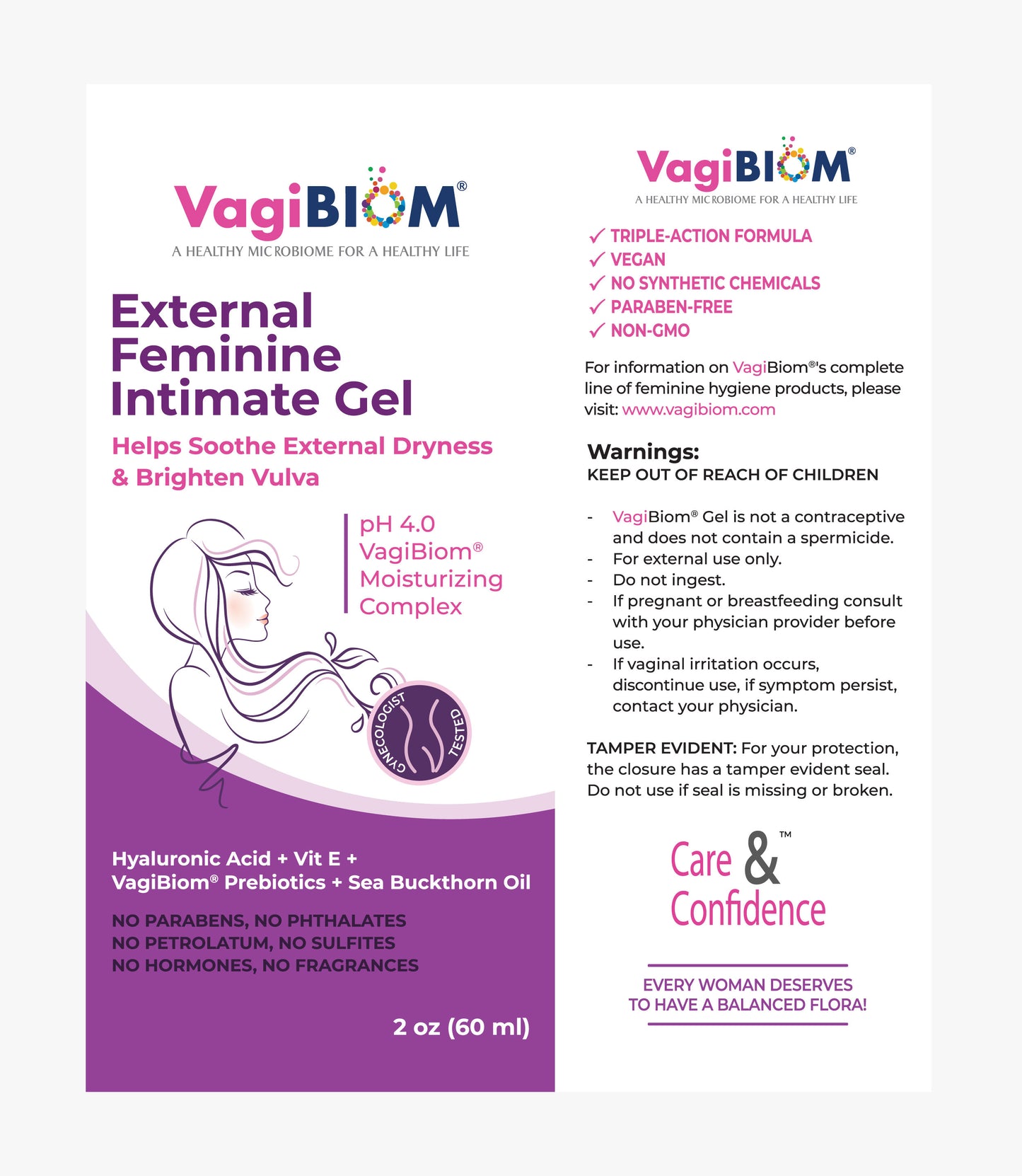 External Feminine Intimate Gel