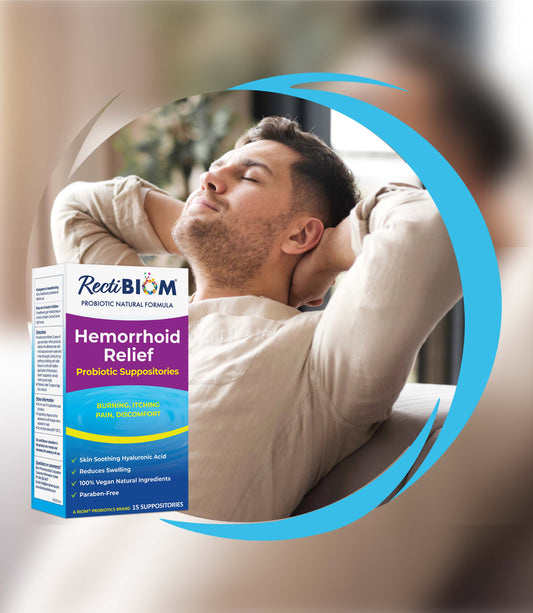 Hemorrhoid Relief Probiotic Suppositories