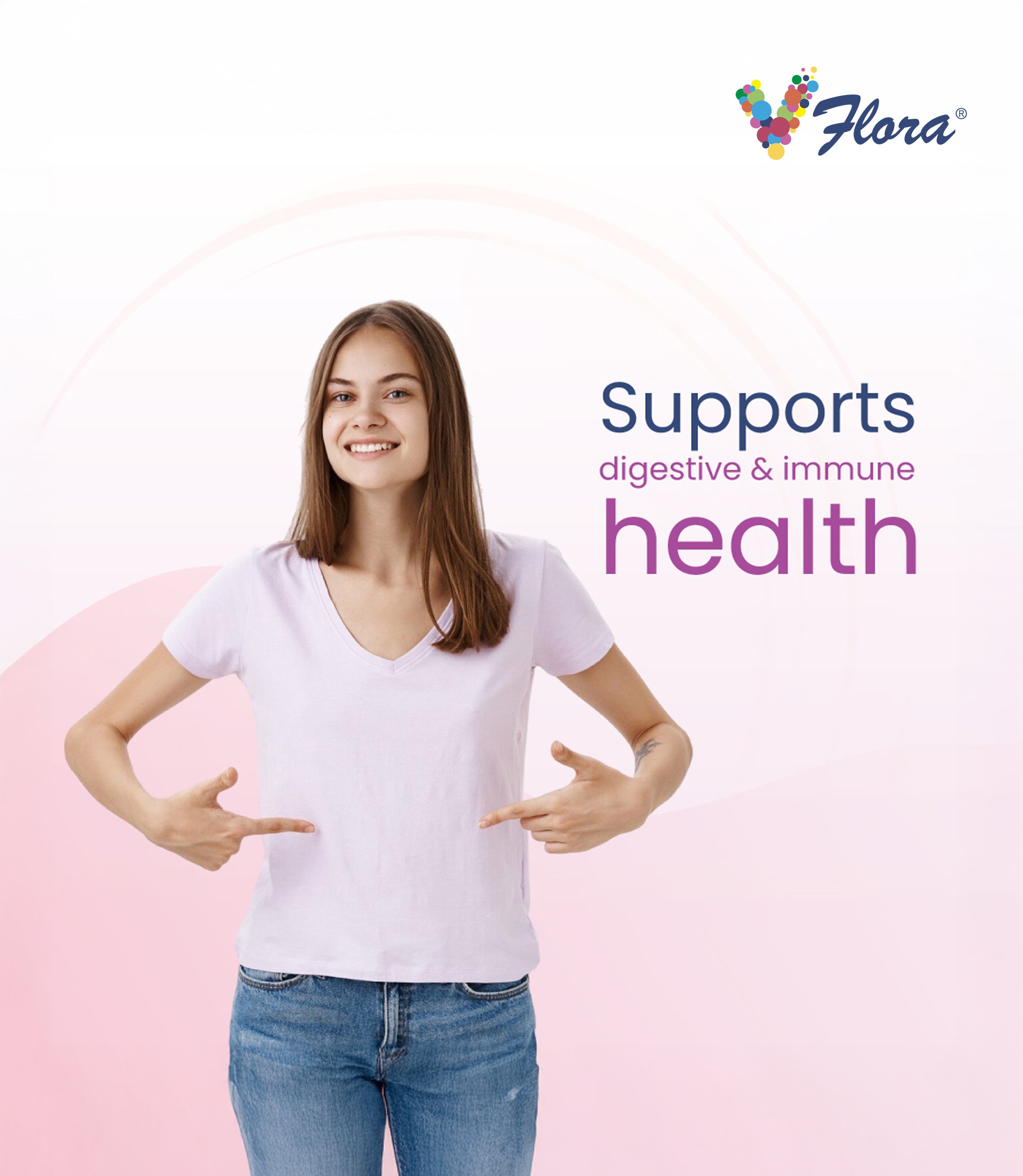VFlora Women's Daily Probiotic for Gut & Vaginal Health