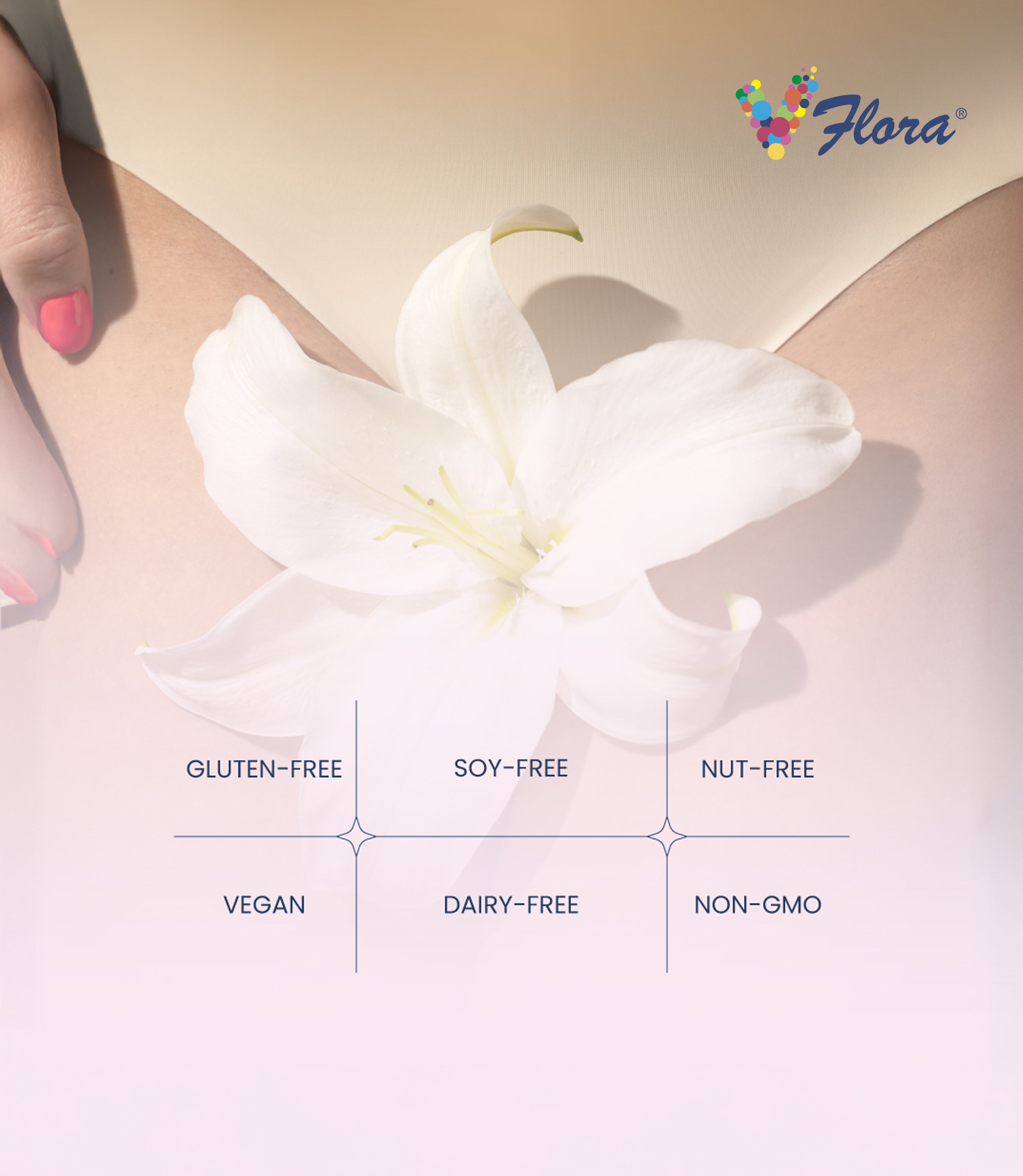 VFlora Women's Daily Probiotic for Gut & Vaginal Health