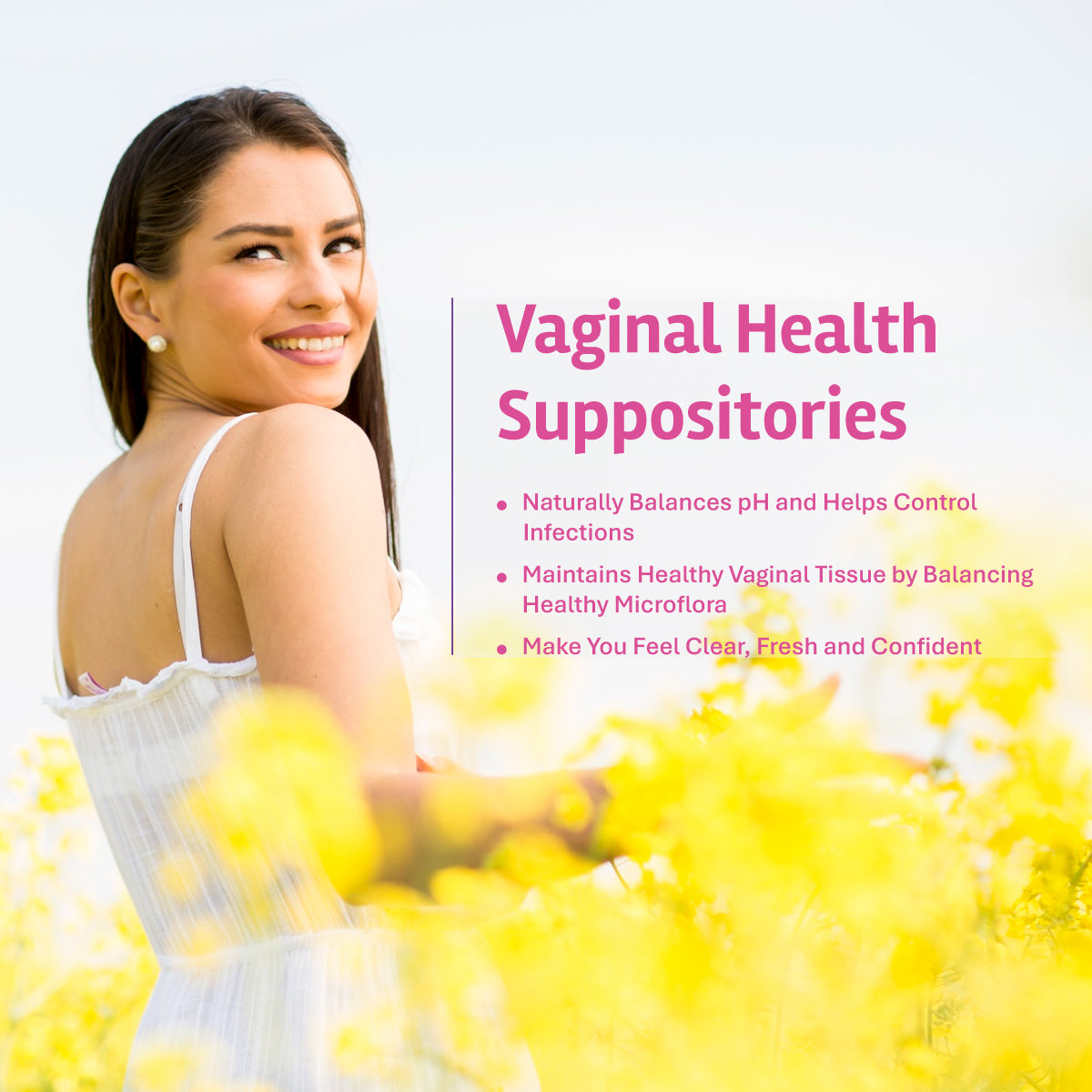 Vaginal Probiotic Suppository-Natural 15