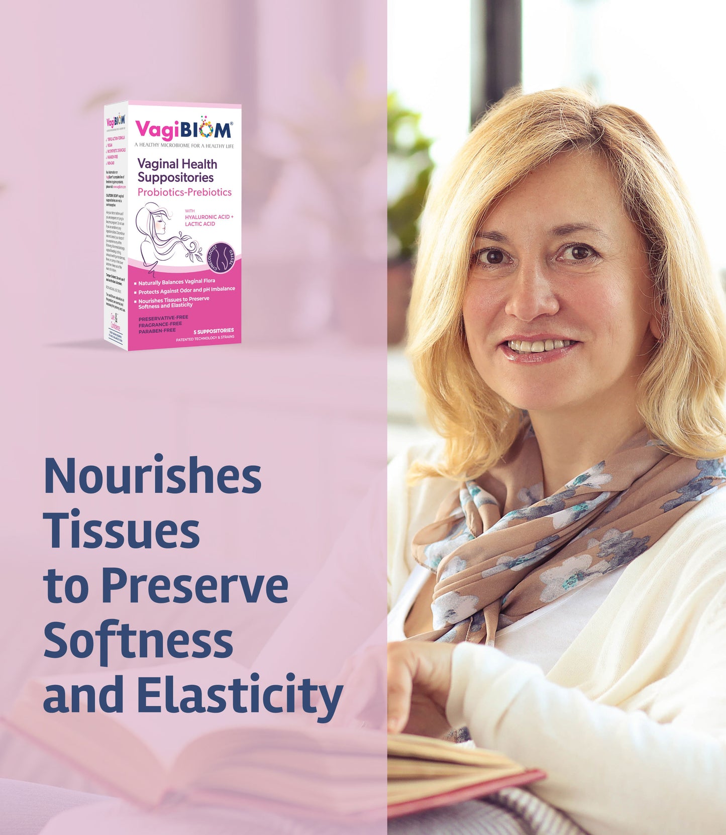 Vaginal Probiotic Suppository-Fragrance-free