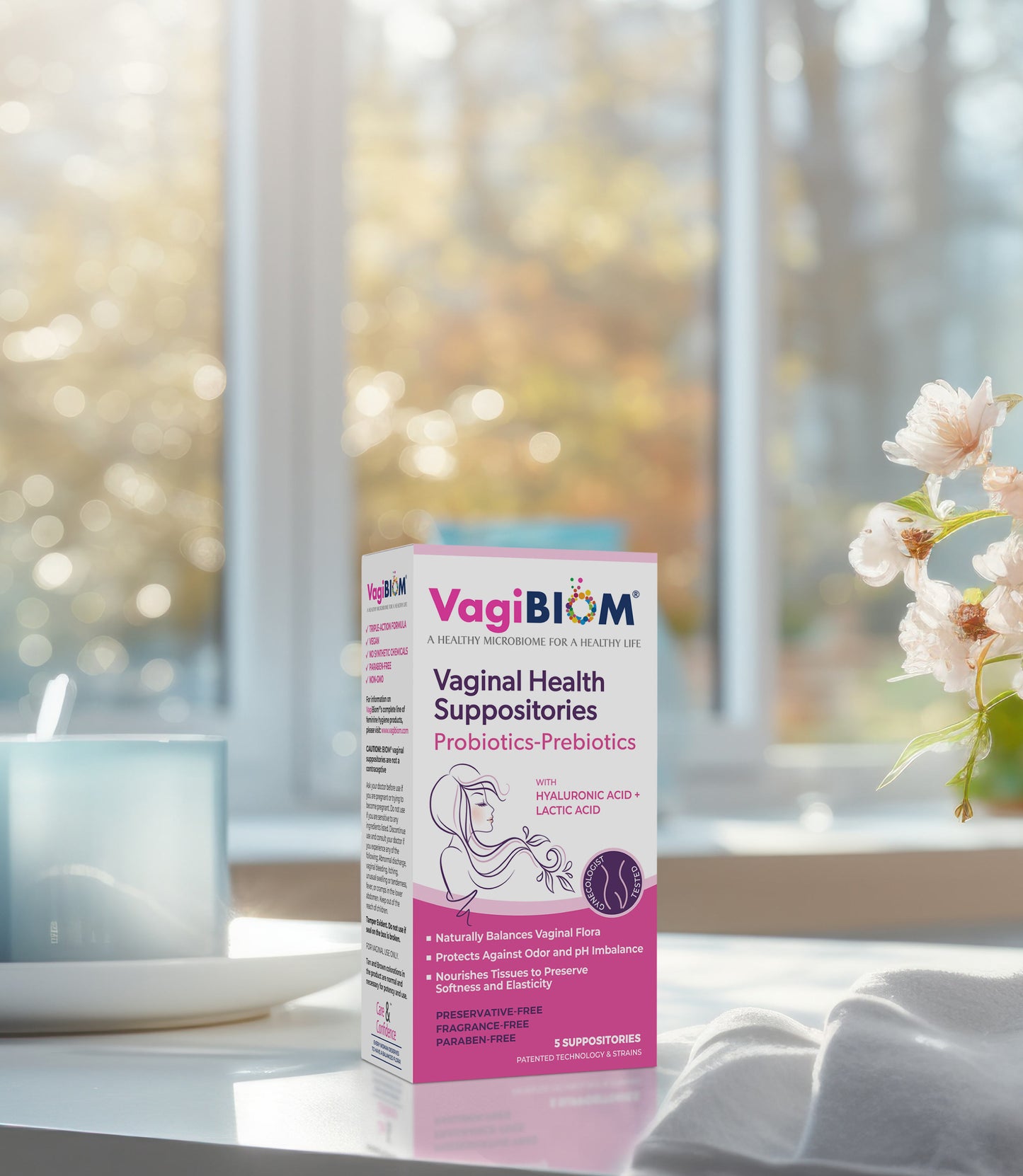 Vaginal Probiotic Suppository-Fragrance-free