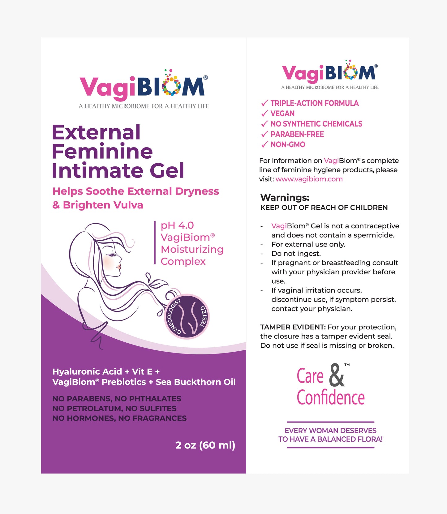 External Feminine Intimate Gel