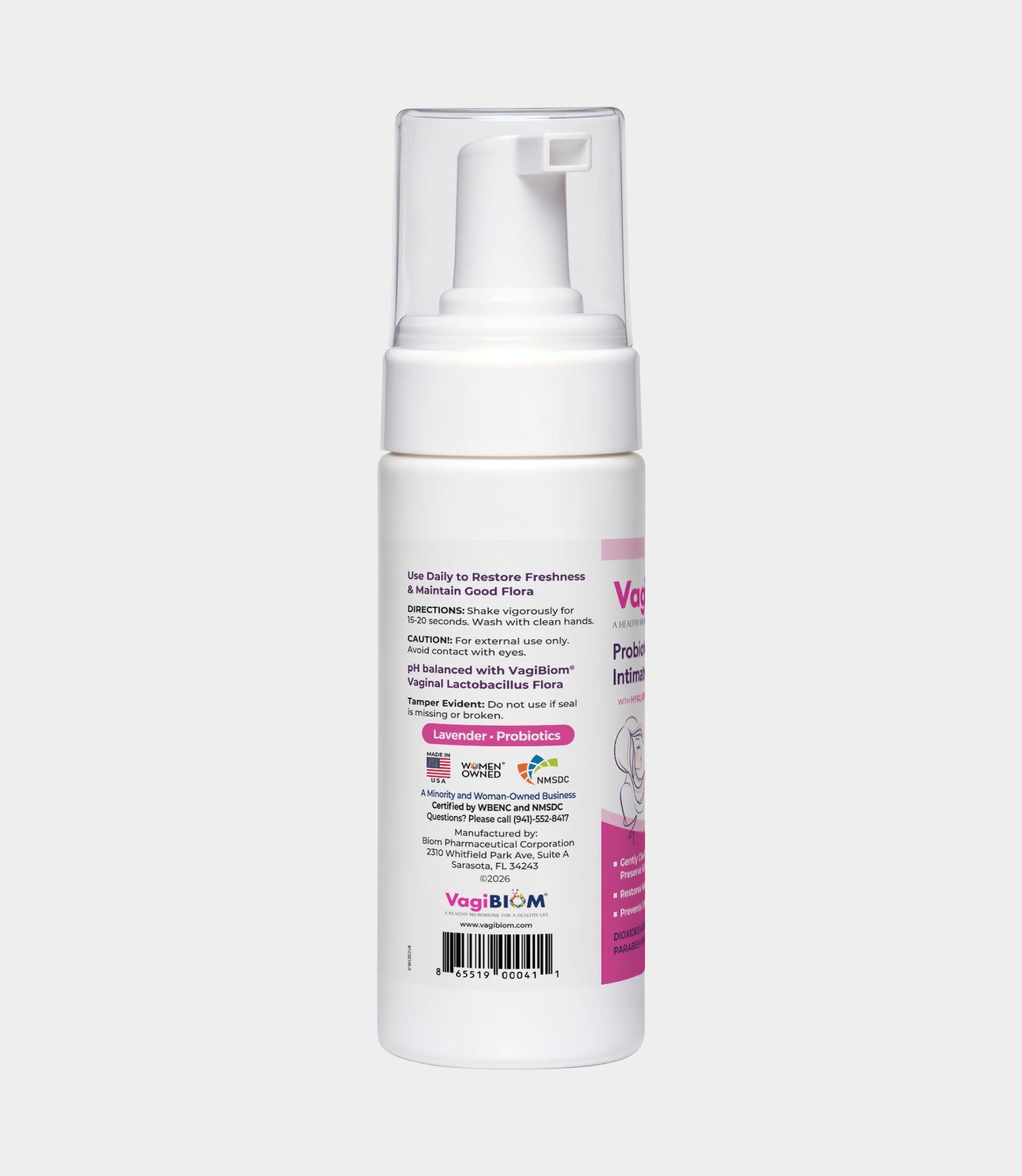Probiotic Feminine Intimate Foam Wash