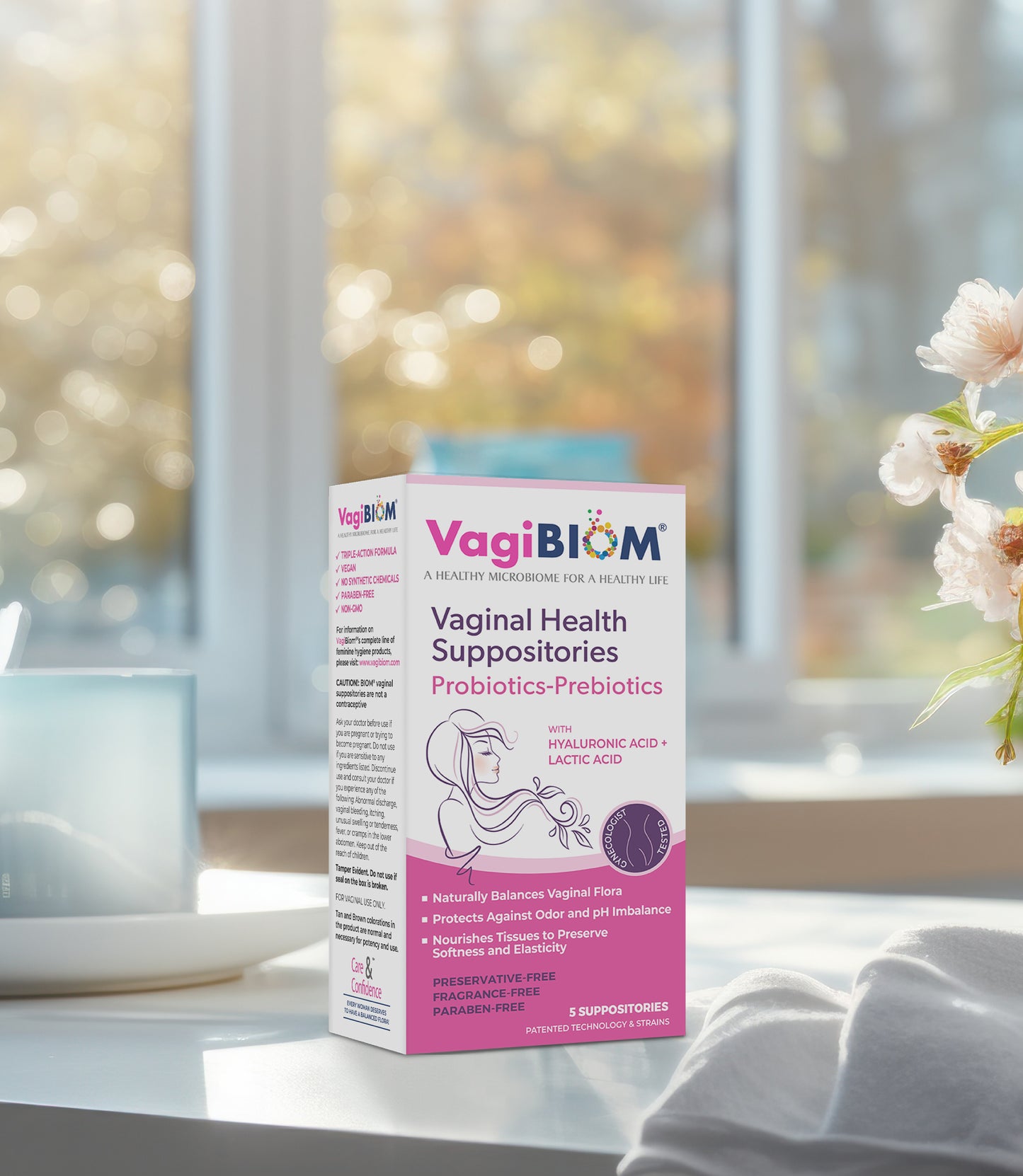 Vaginal Probiotic Suppository-Fragrance-free