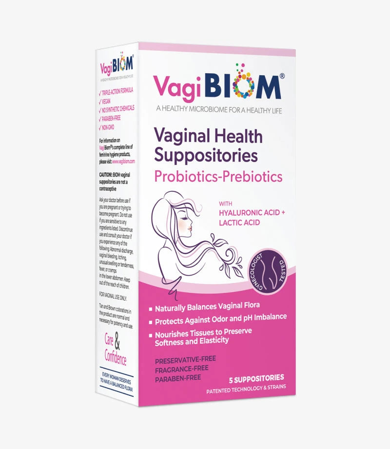 Vaginal Probiotic Suppository-Fragrance-free